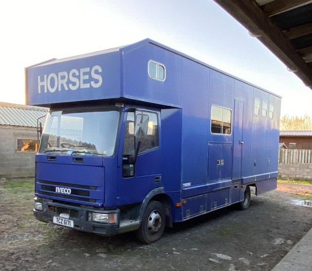 Preview of the first image of 7.5 tonne Ford Iveco horsebox.