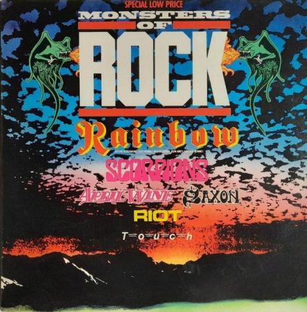 Image 1 of Rainbow ‘Monsters of Rock’ 1980 UK pressing LP NM/EX+