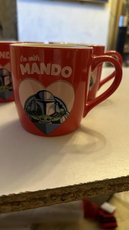 Image 2 of Star Wars. “ I’m with Mando “ cup ( new )