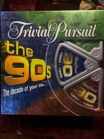 Image 1 of Trivial pursuit the 90’s edition sealed and never used