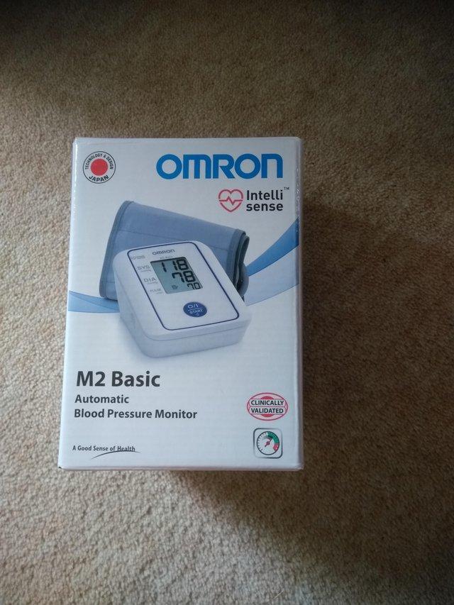 Preview of the first image of Omron upper arm blood pressure monitor.