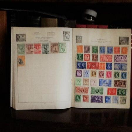 Image 1 of Stamp Album Wide Range Of Country's 1950s era