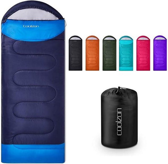 Preview of the first image of Pair of NEW unused Coolzon sleeping bags.