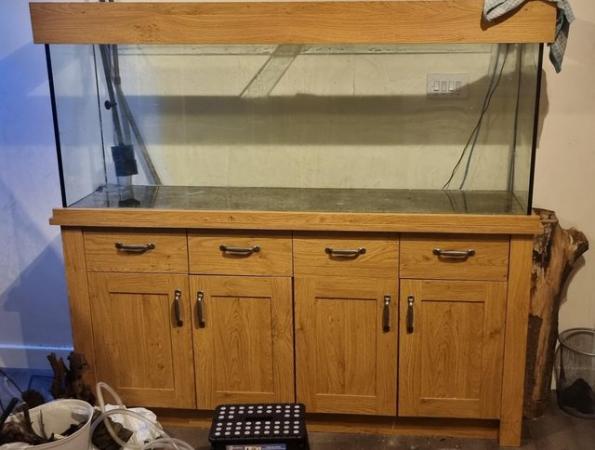 Image 4 of 5ft fish tank with everything needed for set up