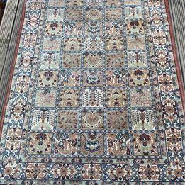 Image 2 of Gorgeous Louis de porters large vintage fringed floor rug