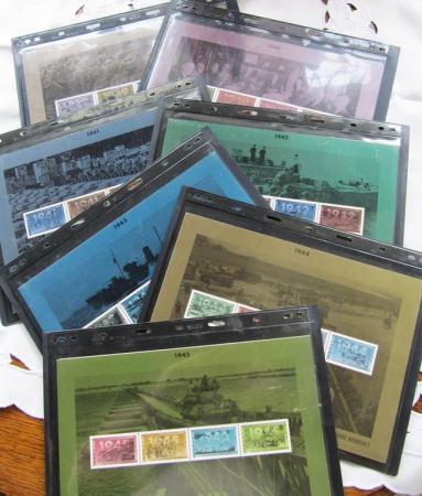 Image 2 of World War 2 Canadian Stamp collection