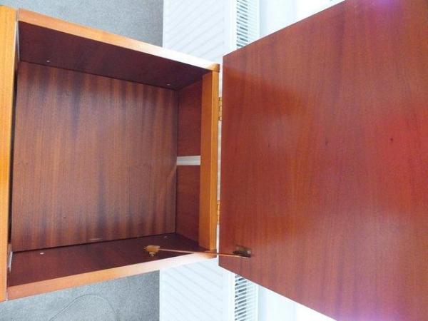 Image 2 of Yew Wood Hi Fi / Stero  Cabinet