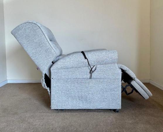 Image 19 of REPOSE ELECTRIC RISE RECLINER DUAL MOTOR CHAIR GREY DELIVERY