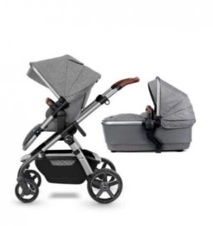 Image 2 of SILVER CROSS WAVE 4-IN-1 PRAM/CARRYCOT & PUSH CHAIR