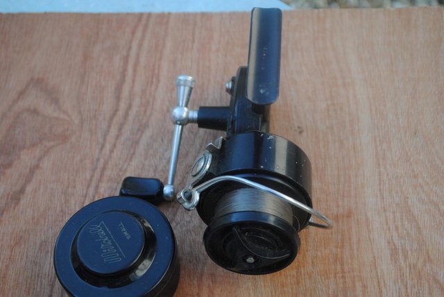 Image 2 of Fixed Spool reel by Garcia Mitchell 301. Good working order.