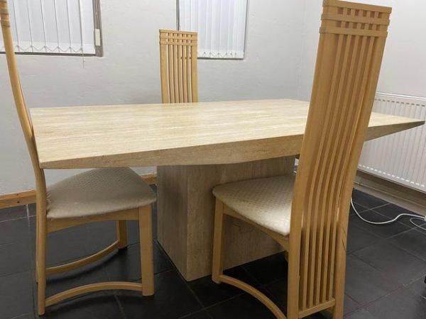 Image 2 of Reduced - Actona Monaco Dining Table