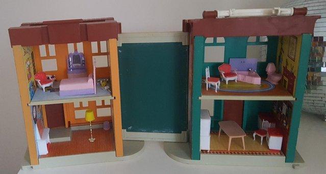 Image 2 of Vintage Fisher-Price Sesame Street family play house
