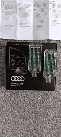 Image 3 of Audi Genuine Door Puddle Lights.