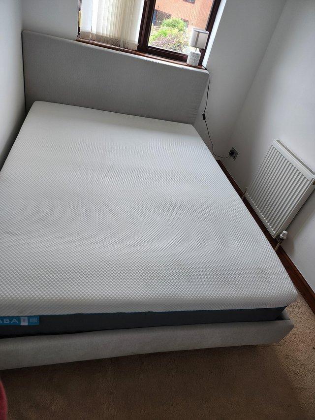 Preview of the first image of Simba Kingsize bed, 1 year old, rarely used.