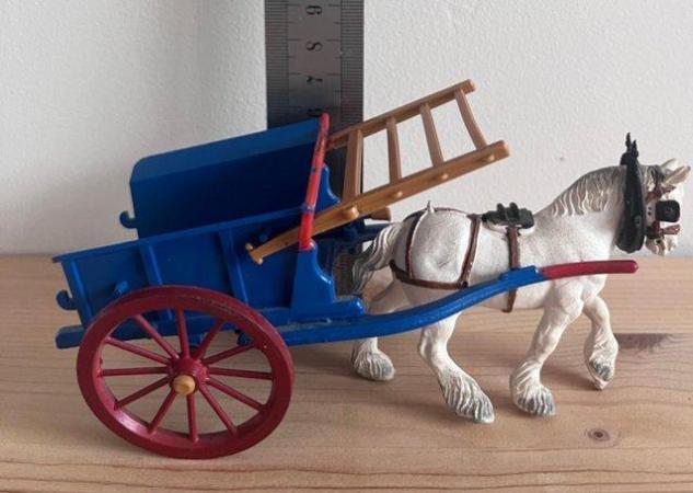 Image 2 of BRITAINS Horse and Cart. 1972. Made in England.