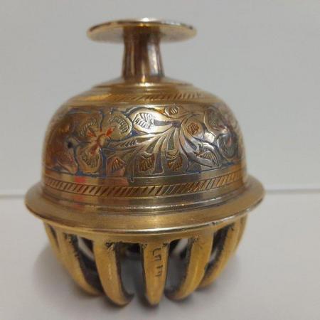 Image 1 of OLD BRASS BELL (aka ELEPHANT CLAW BELL)