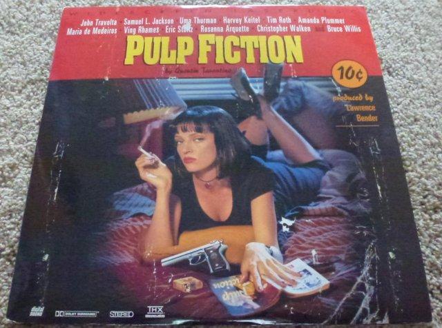 Preview of the first image of Pulp Fiction, Laserdisc (1994).