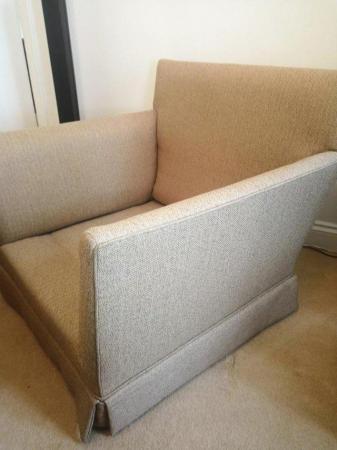 Image 6 of Single seater Sofa upholstered withwheels