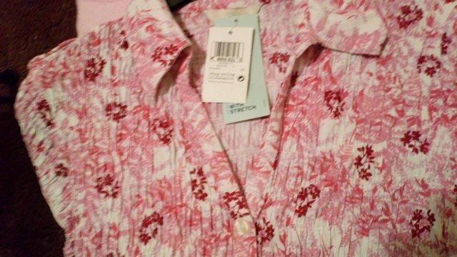 Image 2 of Marks & Spencer Blouse/top Size 16 Pink