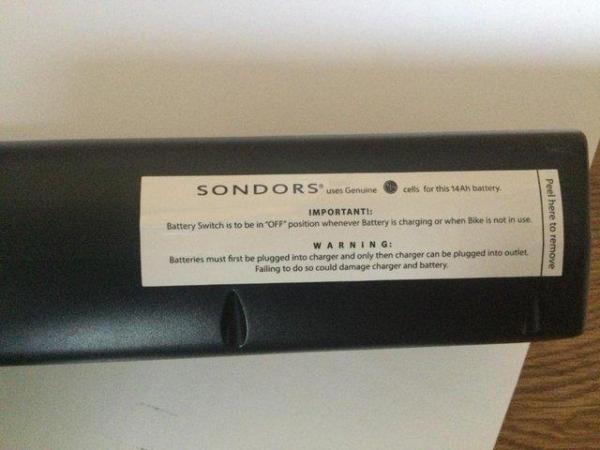 Image 3 of Sondors Original Battery For Fold XS
