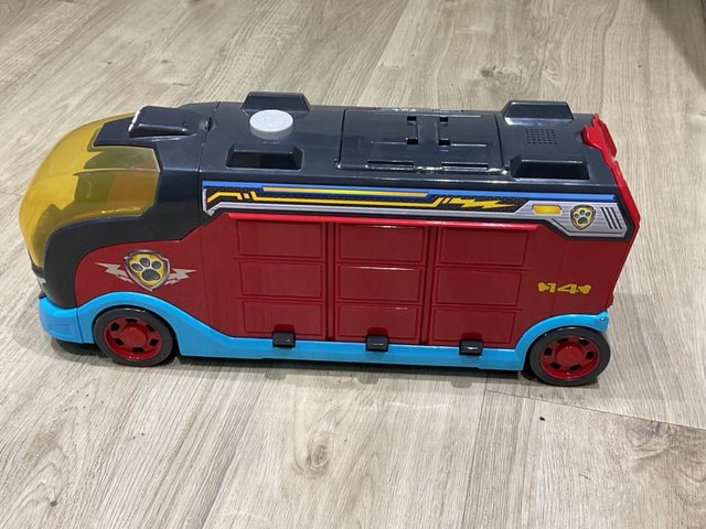 Preview of the first image of PAW PATROL MISSION CRUISER with one vehicle and figure..