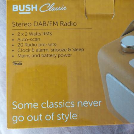 Image 2 of Bush Classic Stereo DAB/FM Radio