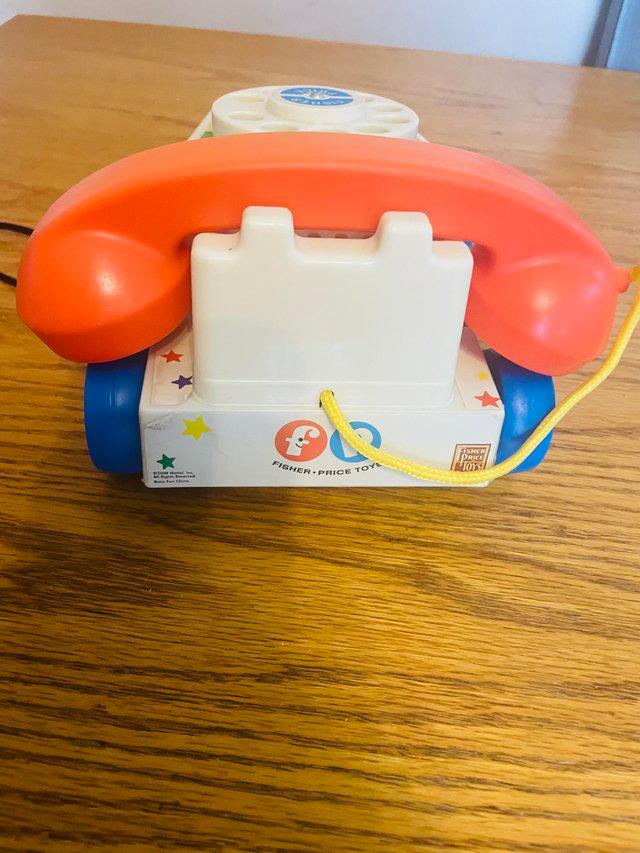 Preview of the first image of Fisher Price Telephone vintage.