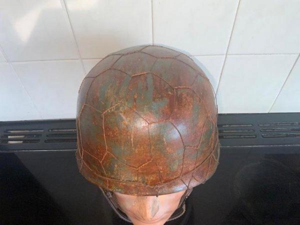 Image 3 of German 2WW paratroopers helmet