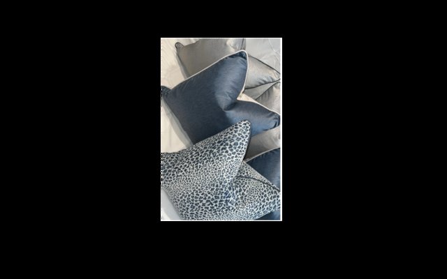 Image 2 of Luxury Set of 6 Cushions | Blue Combination