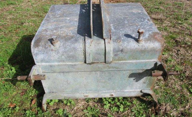 Image 3 of Galvanized Water Tank for the back of a Tractor for use with