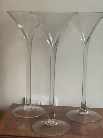 Image 1 of 3 oversized martini glasses for wedding/classic event 40cm