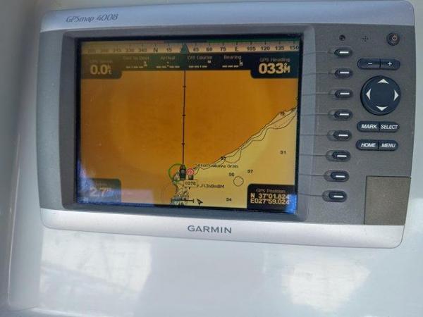Image 1 of Garmin 4008 Chartplotter. Removed from my boat