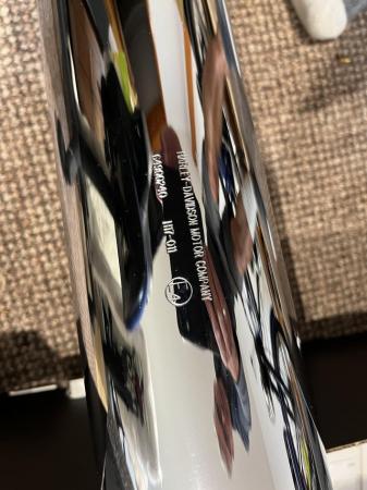 Image 3 of Harley Davidson chrome exhaust silencers