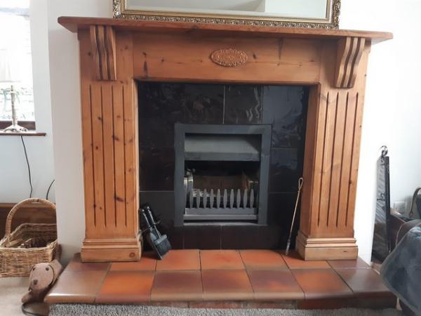 Image 1 of Pine Fire Surround for sale