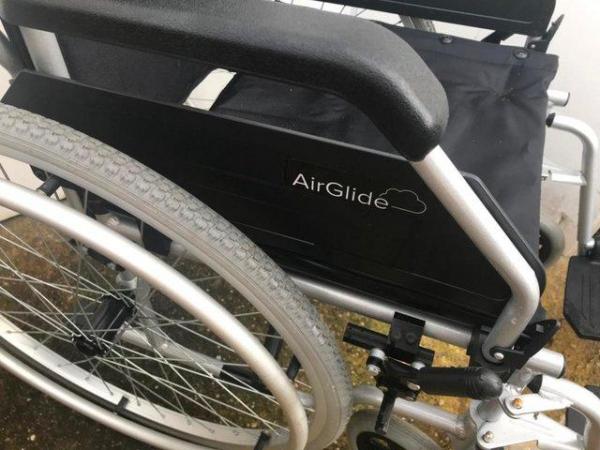 Image 8 of Wheelchair ultra lightweight foldaway flat.