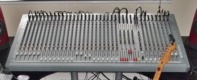 Preview of the first image of Soundcraft Spirit Studio 32 channel analogue mixer.