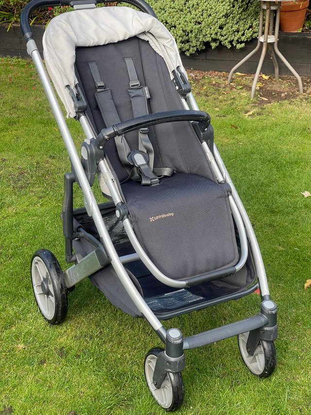 UPPAbaby Cruz Pushchair, Bassinet and Footmuff All Excellent