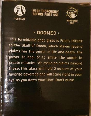 Image 3 of Doomed Skull Shot Glass (set of 6)