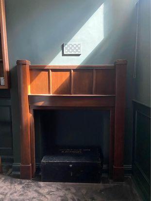 Image 1 of Fire surround, wooden mahogany