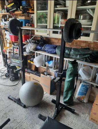 Image 2 of Full set gym equiptment - several machines - rowing, weights