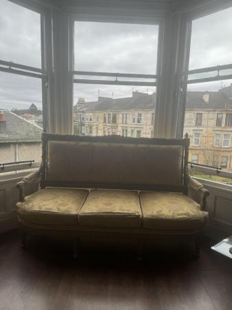 Image 1 of For sale is this absolutely stunningAntique French Couch