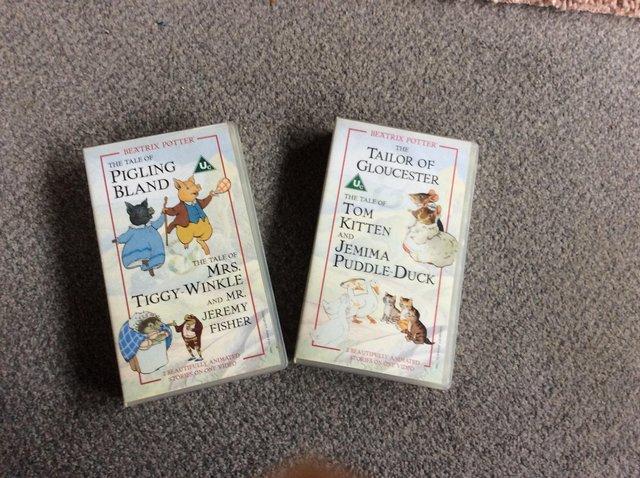 Preview of the first image of Beatrix Potter VHS Videos in new condition..