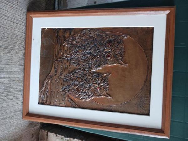 Image 1 of Hand Crafted Copper Picture