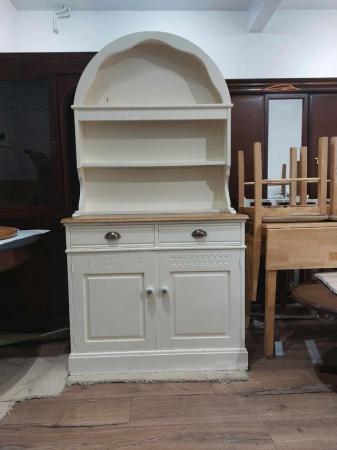 Image 1 of White Welsh Dresserwith arch top