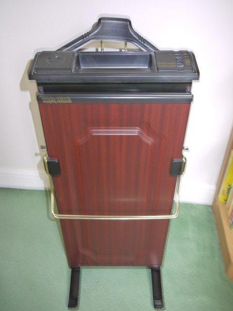 Preview of the first image of Morphy Richards Ambassador Trouser Press. Mahogany   Finish.