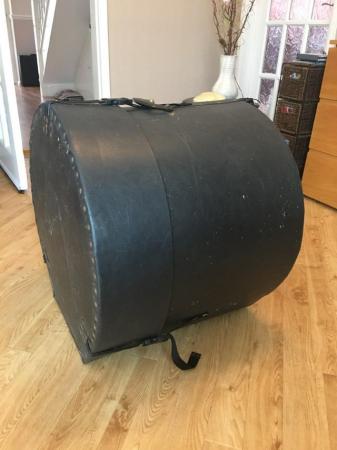 Image 1 of 20 inch Hard Bass Drum Case With Three Closing Straps
