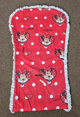 Image 2 of Lovely Handmade Red Minnie Mouse Cosytoes/Cosy Toes