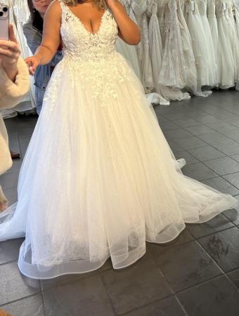 Image 1 of Ivory Princess Wedding Dress