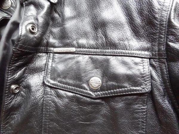 Image 2 of Harley Davidson Women’s leather overshirt