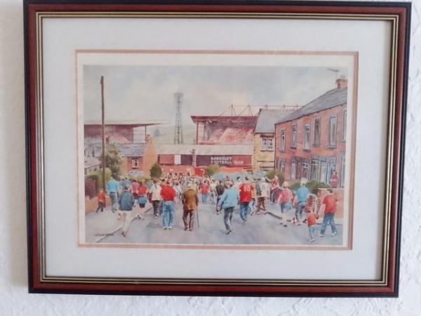 Image 2 of Framed Picture Barnsley FC